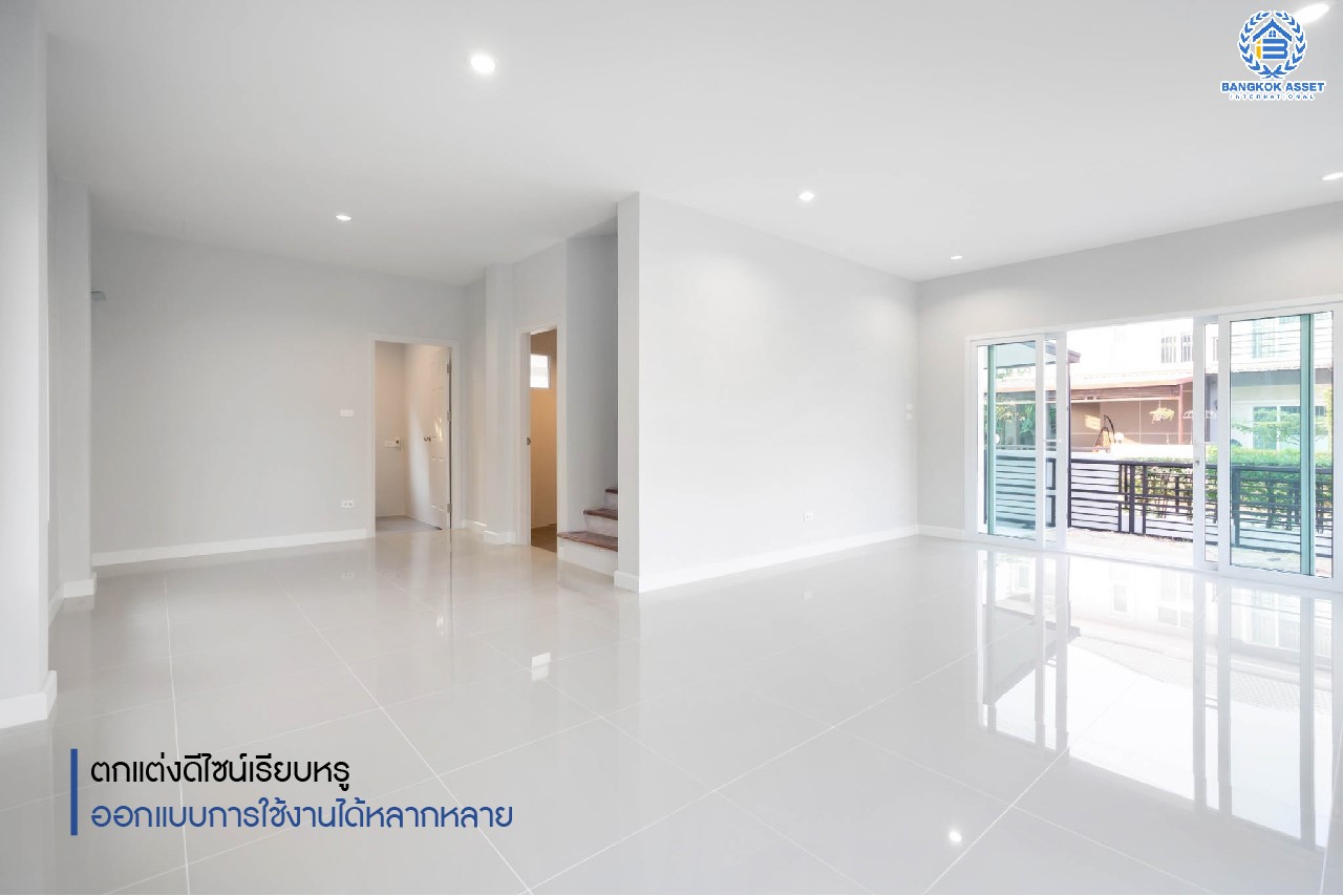 บ้านมือสองตกแต่งใหม่ ม.สิริกานต์ บางใหญ่-เซ็นทรัลเวสต์เกต หลังใหญ่ หลังริม เนื้อที่ 60.9 ตร.ว. ฟังก์ชั่น 3 ห้องนอน 3 ห้องน้ำ 3 ที่จอดรถ Facility ครบครันพร้อมทุกการเข้าอยู่ บนทำเลเดินทางสะดวก ใกล้ถ.กาญจนาภิเษก และเพียง 10 นาทีถึงรถไฟฟ้า "สถานีคลองบางไผ่"